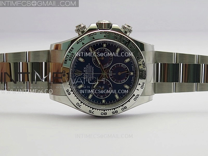 Daytona 116509 904L SS VF 1:1 Best Edition Blue Dial Stick Marker On 904L SS Bracelet DD4130
