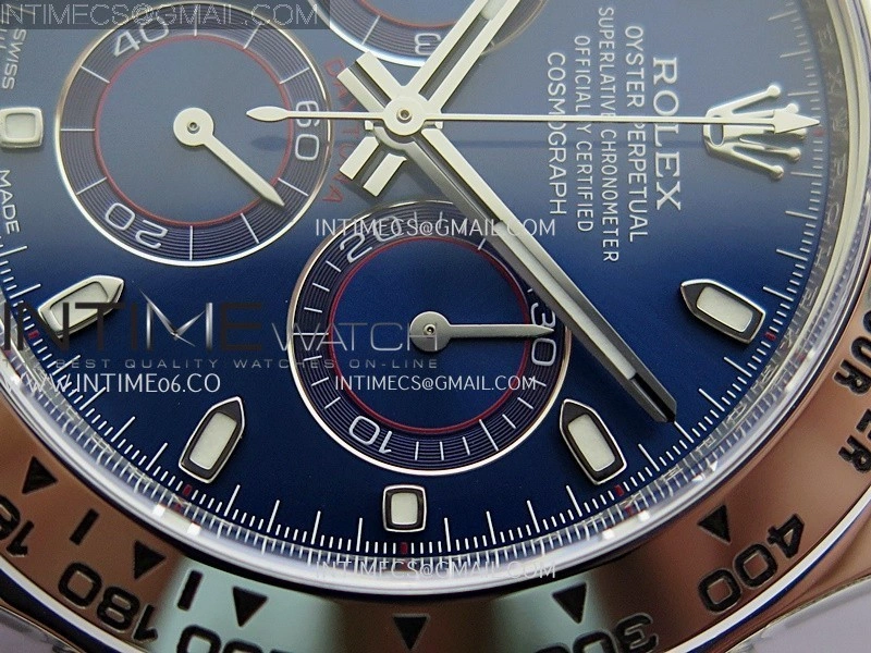 Daytona 116509 904L SS VF 1:1 Best Edition Blue Dial Stick Marker On 904L SS Bracelet DD4130