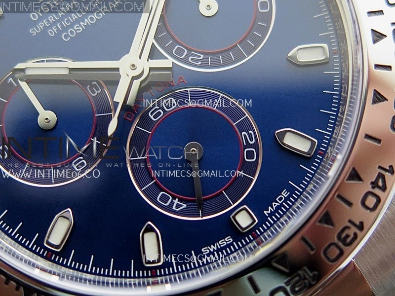 Daytona 116509 904L SS VF 1:1 Best Edition Blue Dial Stick Marker On 904L SS Bracelet DD4130