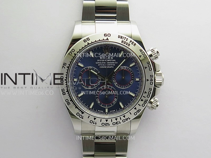Daytona 126509 904L SS VF 1:1 Best Edition Blue Dial Stick Marker On 904L SS Bracelet DD4131