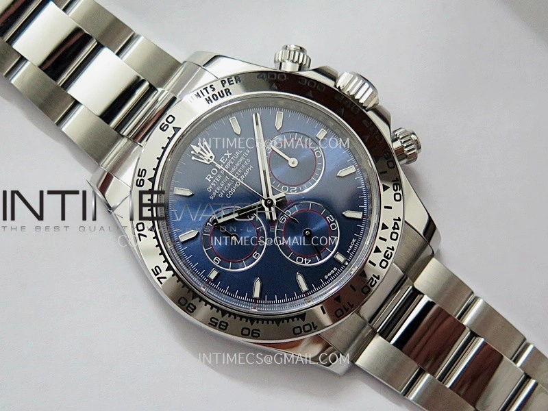 Daytona 126509 904L SS VF 1:1 Best Edition Blue Dial Stick Marker On 904L SS Bracelet DD4131