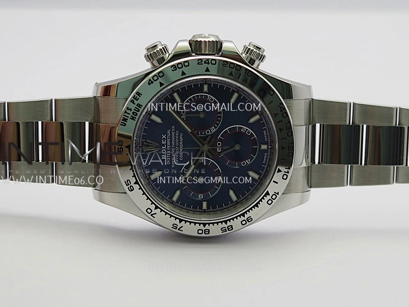 Daytona 126509 904L SS VF 1:1 Best Edition Blue Dial Stick Marker On 904L SS Bracelet DD4131