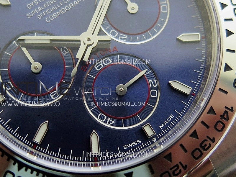 Daytona 126509 904L SS VF 1:1 Best Edition Blue Dial Stick Marker On 904L SS Bracelet DD4131