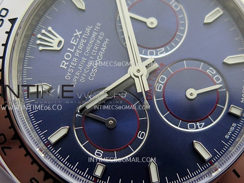 Daytona 126509 904L SS VF 1:1 Best Edition Blue Dial Stick Marker On 904L SS Bracelet DD4131