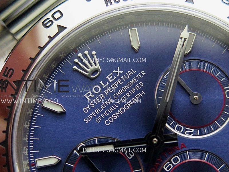 Daytona 126509 904L SS VF 1:1 Best Edition Blue Dial Stick Marker On 904L SS Bracelet DD4131