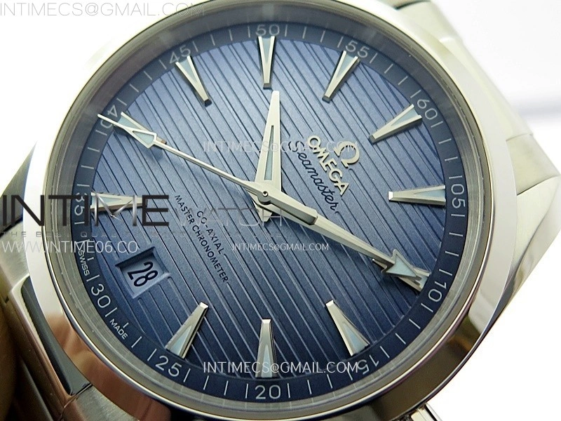 Aqua Terra 150M Master VSF 1:1 Best Edition Summer Blue Dial on SS Bracelet A8900 Super Clone