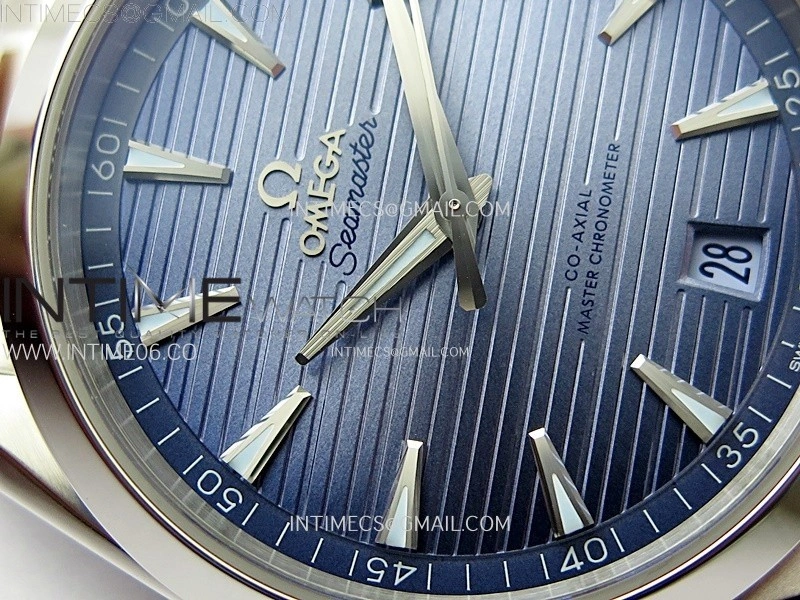 Aqua Terra 150M Master VSF 1:1 Best Edition Summer Blue Dial on SS Bracelet A8900 Super Clone