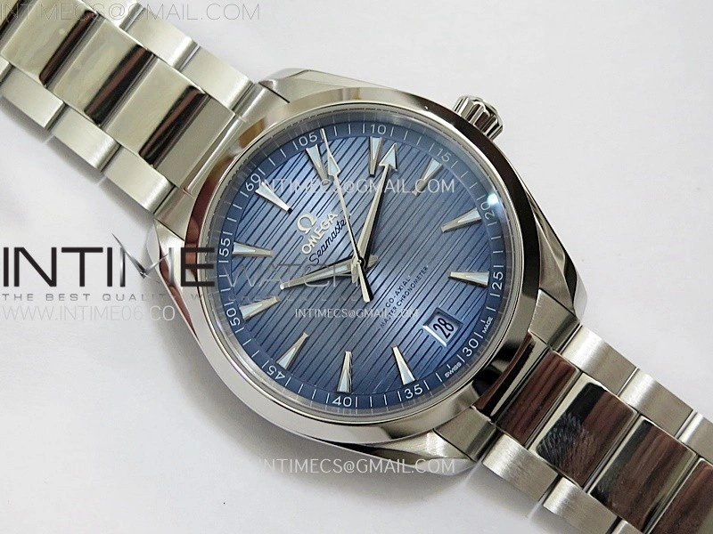 Aqua Terra 150M Master VSF 1:1 Best Edition Summer Blue Dial on SS Bracelet A8900 Super Clone