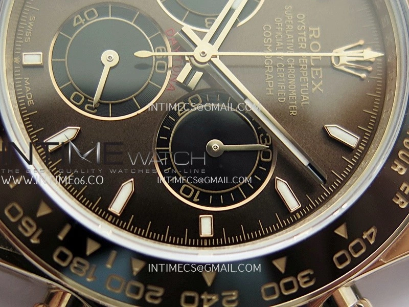 Daytona 126515 UFO Gain Weight 1:1 Best Edition Brown Dial On Oysterflex Rubber Strap UF4131
