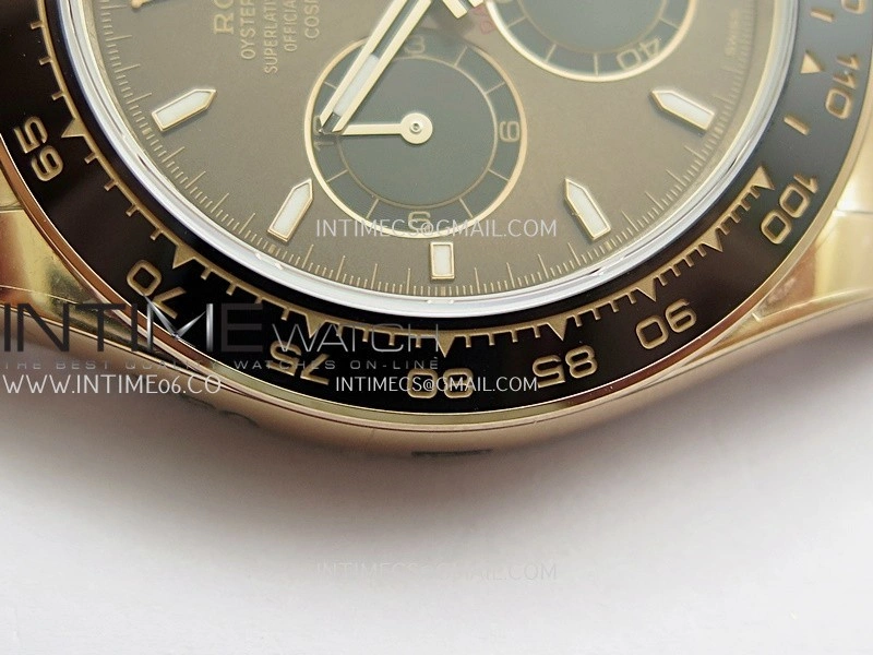 Daytona 126515 UFO Gain Weight 1:1 Best Edition Brown Dial On Oysterflex Rubber Strap UF4131