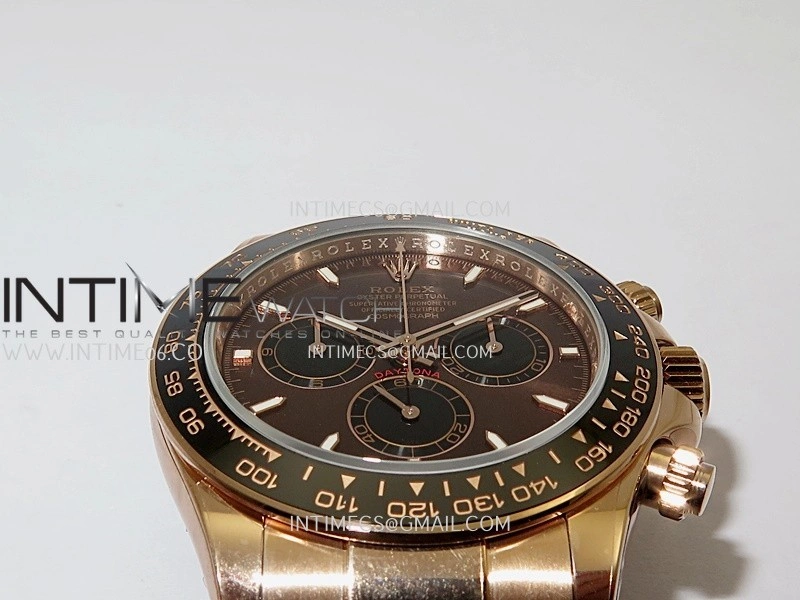 Daytona 126515 UFO Gain Weight 1:1 Best Edition Brown Dial On Oysterflex Rubber Strap UF4131