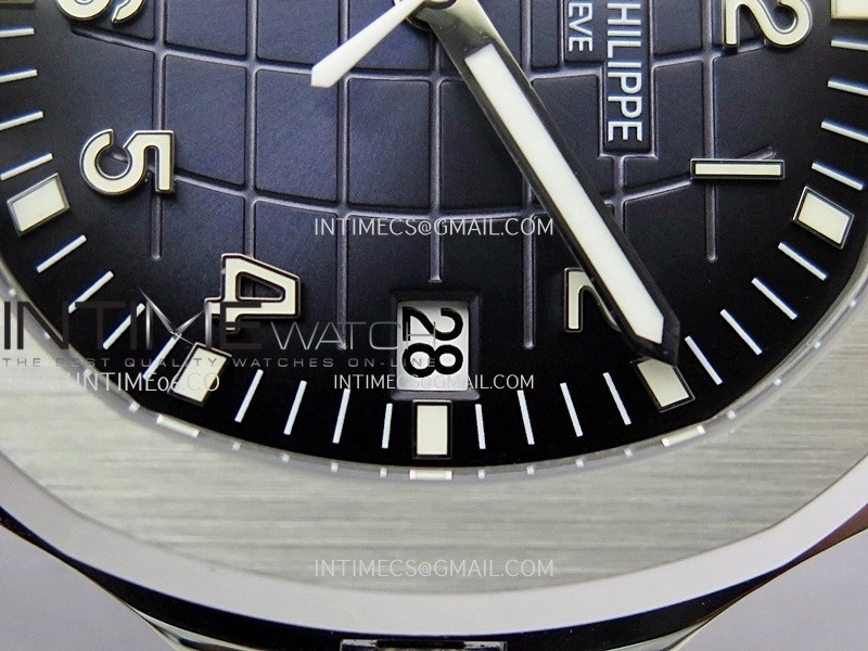 Aquanaut 5168G 42mm Gain Weight APWF 1:1 Best Edition Blue Dial On Blue Rubber Strap 324CS