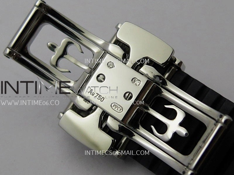 Aquanaut 5168G 42mm Gain Weight APWF 1:1 Best Edition Blue Dial On Blue Rubber Strap 324CS