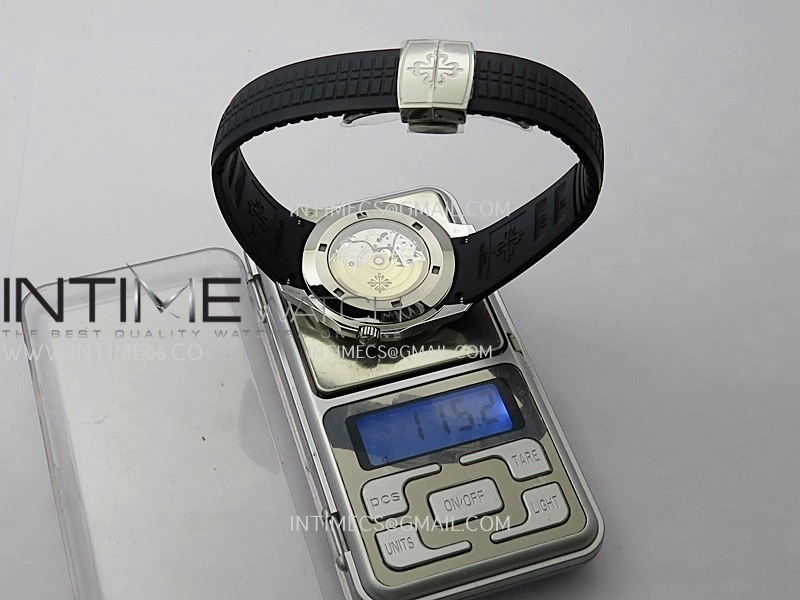 Aquanaut 5168G 42mm Gain Weight APWF 1:1 Best Edition Blue Dial On Blue Rubber Strap 324CS