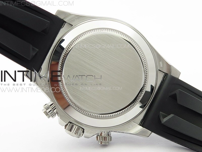 Daytona 116519LN APSF Best Edition Meteorite Dial Sticks Markers On Rubber Strap Slim A7750