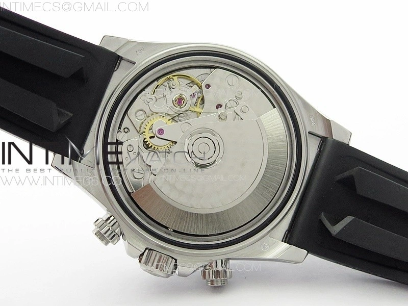 Daytona 116519LN APSF Best Edition Meteorite Dial Sticks Markers On Rubber Strap Slim A7750