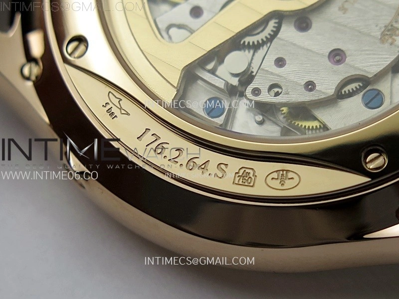 Master Ultra Thin Moon 1362520 RG ZF 1:1 Best Edition Ivory Dial on Brown Leather Strap V3 SA925 Super Clone