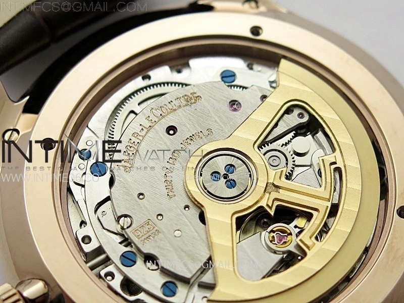 Master Ultra Thin Moon 1362520 RG ZF 1:1 Best Edition Ivory Dial on Brown Leather Strap V3 SA925 Super Clone