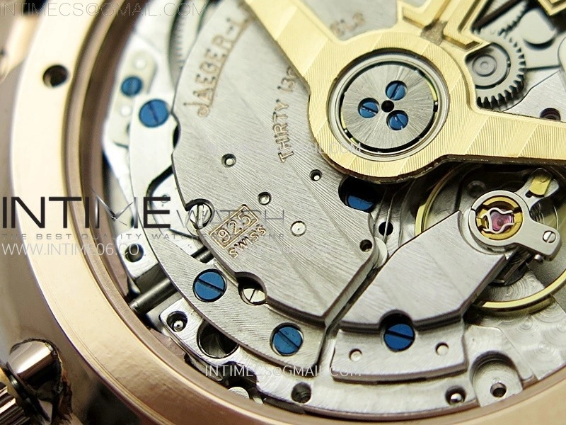Master Ultra Thin Moon 1362520 RG ZF 1:1 Best Edition Ivory Dial on Brown Leather Strap V3 SA925 Super Clone