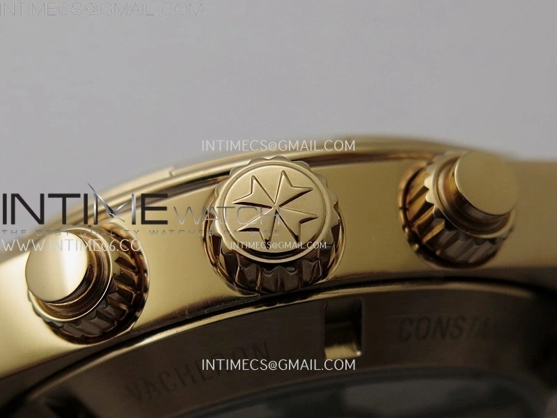 Overseas 4520V RG 8F Best Edition Green Dial On Green Rubber Strap A7750 Modified to A5200