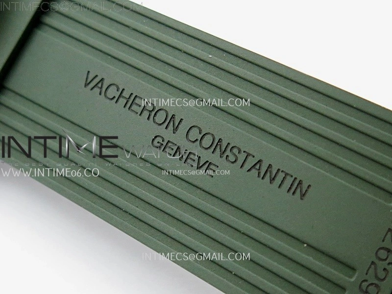 Overseas 4520V RG 8F Best Edition Green Dial On Green Rubber Strap A7750 Modified to A5200