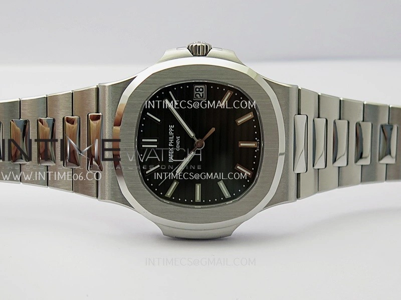 Nautilus 5711 1A SS DDF 1:1 Best Edition Green Textured Dial On SS Bracelet Super Clone 330