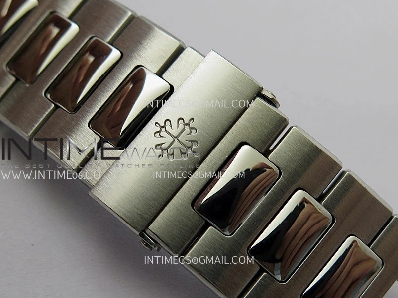 Nautilus 5711 1A SS DDF 1:1 Best Edition Green Textured Dial On SS Bracelet Super Clone 330