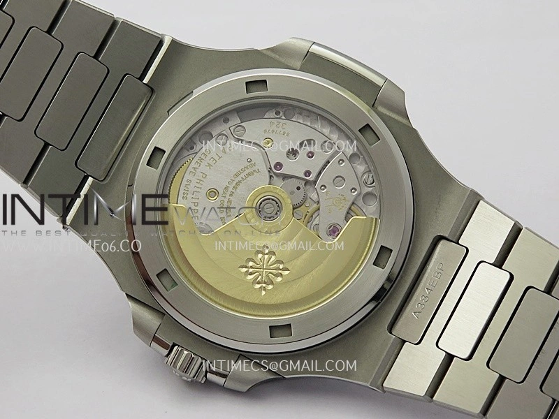 Nautilus 5711 1A SS DDF 1:1 Best Edition White Textured Dial On SS Bracelet Super Clone 324