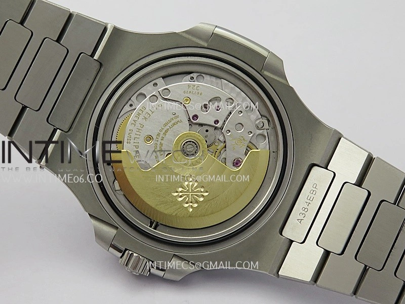 Nautilus 5711 1A SS DDF 1:1 Best Edition White Textured Dial On SS Bracelet Super Clone 324
