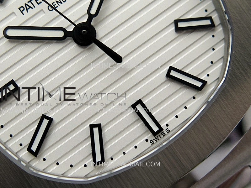 Nautilus 5711 1A SS DDF 1:1 Best Edition White Textured Dial On SS Bracelet Super Clone 330