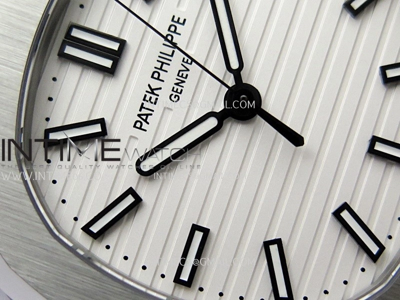 Nautilus 5711 1A SS DDF 1:1 Best Edition White Textured Dial On SS Bracelet Super Clone 330