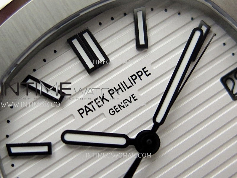 Nautilus 5711 1A SS DDF 1:1 Best Edition White Textured Dial On SS Bracelet Super Clone 330