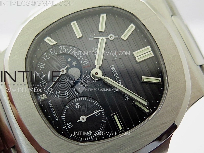 Nautilus 5712-1A 001 SS PPF 1:1 Latest and Best Edition Blue Dial on SS Bracelet PPF240 V3