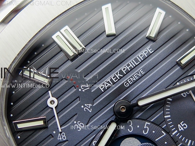 Nautilus 5712-1A 001 SS PPF 1:1 Latest and Best Edition Blue Dial on SS Bracelet PPF240 V3