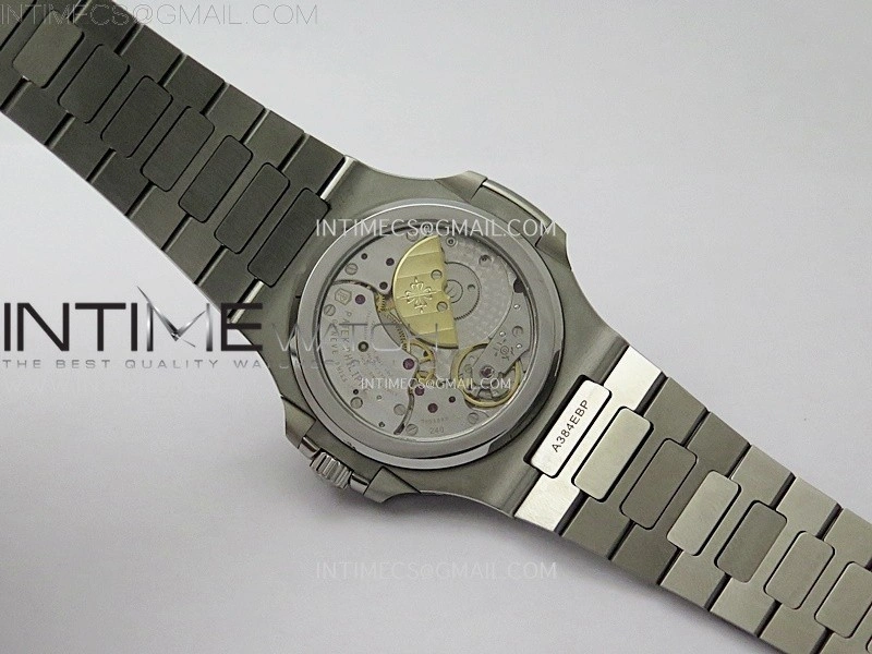 Nautilus 5712-1A 001 SS PPF 1:1 Latest and Best Edition Blue Dial on SS Bracelet PPF240 V3