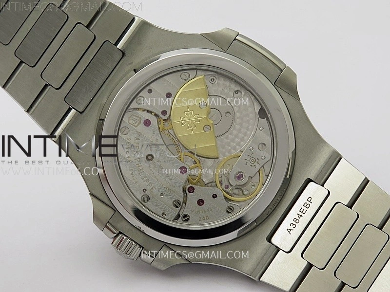 Nautilus 5712-1A 001 SS PPF 1:1 Latest and Best Edition Blue Dial on SS Bracelet PPF240 V3