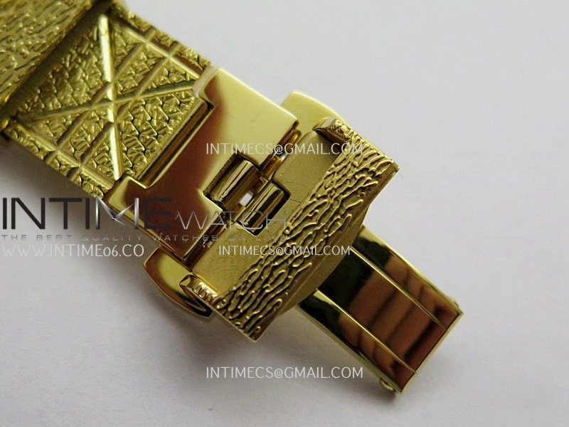 La D de Dior Satine 25mm Diamond Bezel YG 8848F 1:1 Best Edition Gold Dial On YG bracelet Swiss Quartz