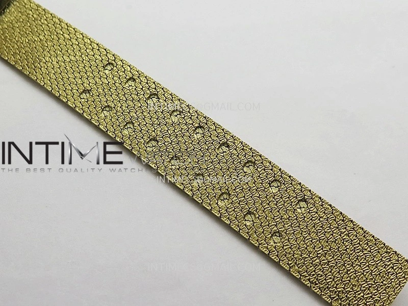 La D de Dior Satine 25mm Diamond Bezel YG 8848F 1:1 Best Edition Gold Dial On YG bracelet Swiss Quartz