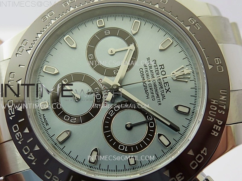 Daytona 116506 904L SS VSF 1:1 Best Edition 904L Steel Ice Blue Dial On 904L SS Braclet DD4130
