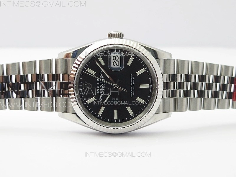 DateJust 36 SS 126234 VSF 1:1 Best Edition 904L Steel Black Dial on Jubilee Bracelet VS3235