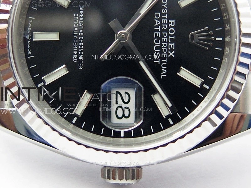 DateJust 36 SS 126234 VSF 1:1 Best Edition 904L Steel Black Dial on Jubilee Bracelet VS3235