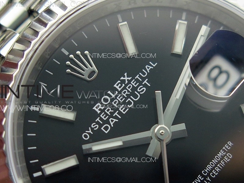 DateJust 36 SS 126234 VSF 1:1 Best Edition 904L Steel Black Dial on Jubilee Bracelet VS3235