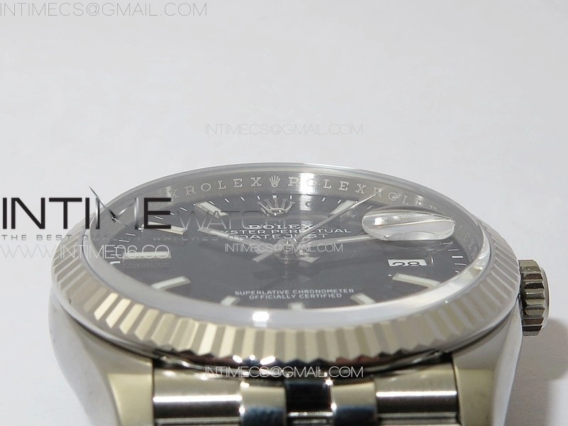 DateJust 36 SS 126234 VSF 1:1 Best Edition 904L Steel Black Dial on Jubilee Bracelet VS3235