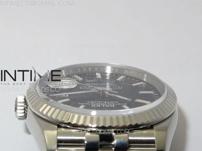DateJust 36 SS 126234 VSF 1:1 Best Edition 904L Steel Black Dial on Jubilee Bracelet VS3235