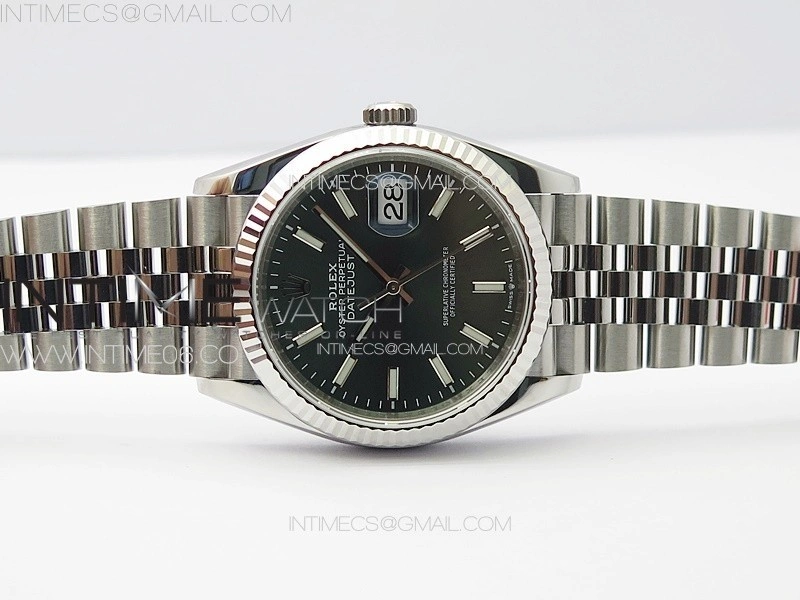 DateJust 36 SS 126234 VSF 1:1 Best Edition 904L Steel Green Dial on Jubilee Bracelet VS3235