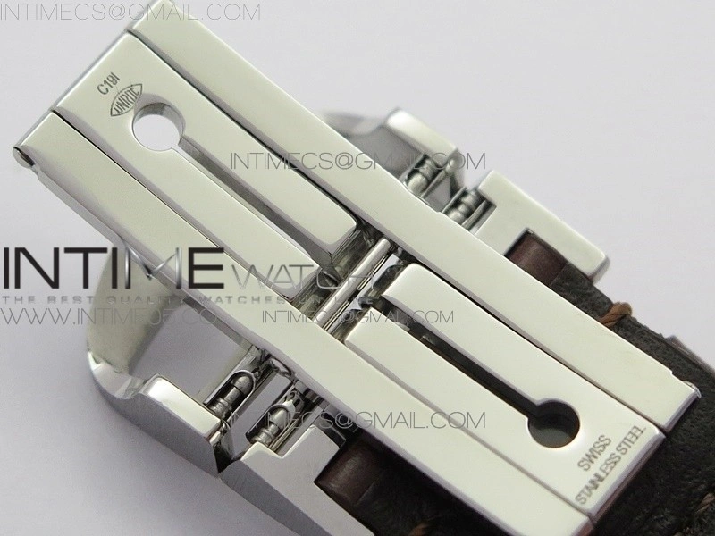 Portuguese IW371604 ZF V3 1:1 Best Edition SS White Dial RG Markers on Brown Leather Strap A96355
