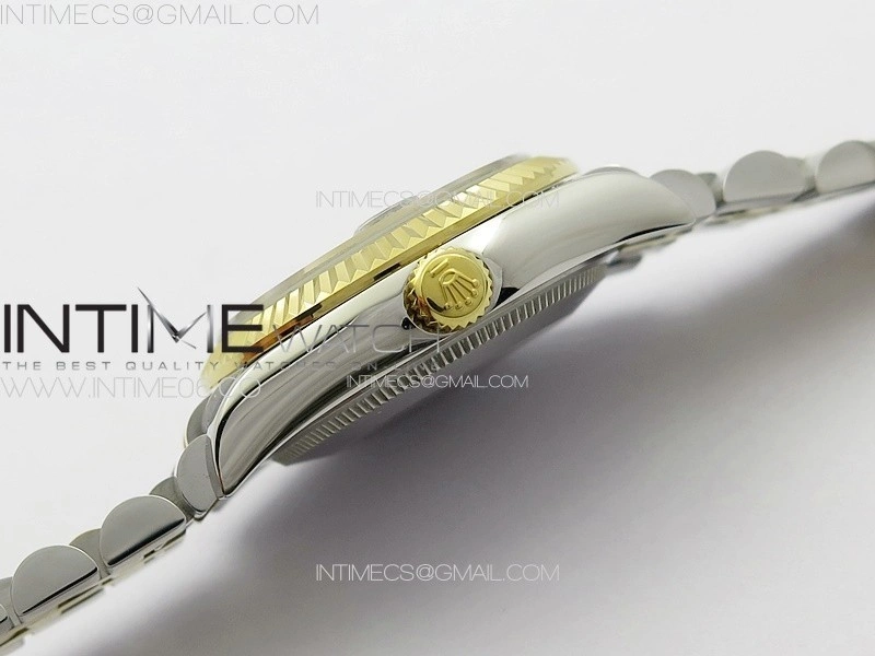 DateJust 31mm 72610 SS YG APSF Best Edition Green Flowers Crystals Dial on Jubilee Bracelet A2824