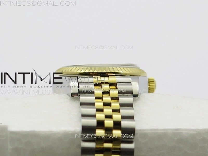 DateJust 31mm 72610 SS YG APSF Best Edition Green Flowers Crystals Dial on Jubilee Bracelet A2824