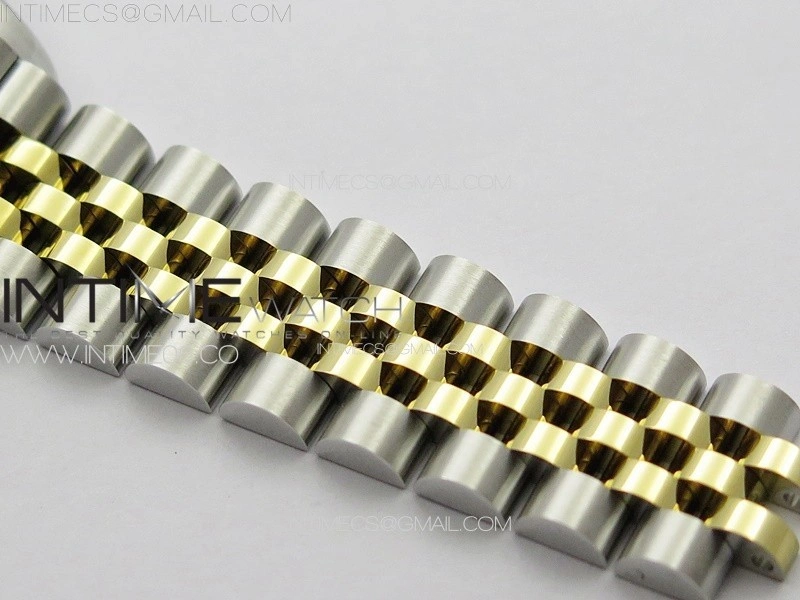 DateJust 31mm 72610 SS YG APSF Best Edition Green Flowers Crystals Dial on Jubilee Bracelet A2824