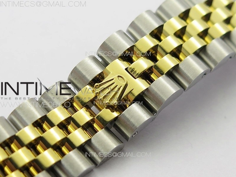 DateJust 31mm 72610 SS YG APSF Best Edition Green Flowers Crystals Dial on Jubilee Bracelet A2824